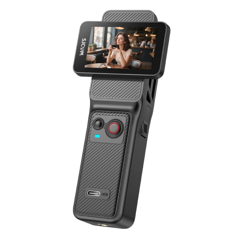 SJCAM C400 4K 30FPS Pocket Action Camera 30M Underwater Camera 154 Degree Wide - Image 2 of 4