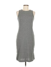 Nine West Women Gray Casual Dress M