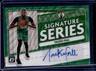 2020-21 Donruss Optic Tacko Fall Signature Series Green Wave Prizm Auto #SS-TFL