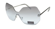 NEW KENDALL  KYLIE KK4075 SKYE SUNGLASSES WOMENS SILVER RIMLESS METAL  PLASTIC