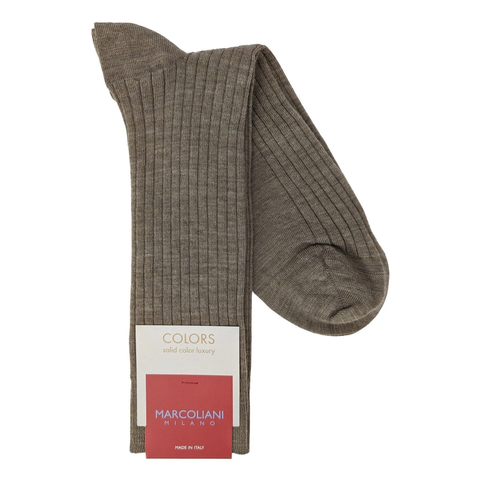 Marcoliani 2740 Extrafine Merino Ribbed Dress Socks