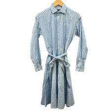 POLO by RalphLauren - White Blue Women's Dress