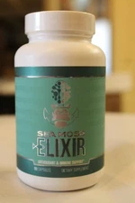 Gorilla Mind Sea Moss Exilir Digestive & Immune Support 90 Caps 8/26 NEW