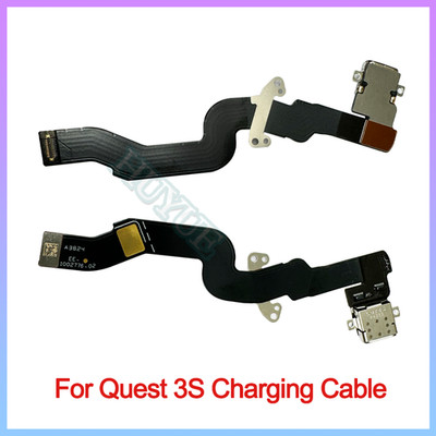 Original For Meta Oculus Quest 3s Charging Port Flex Cable Headphone Audio Jack