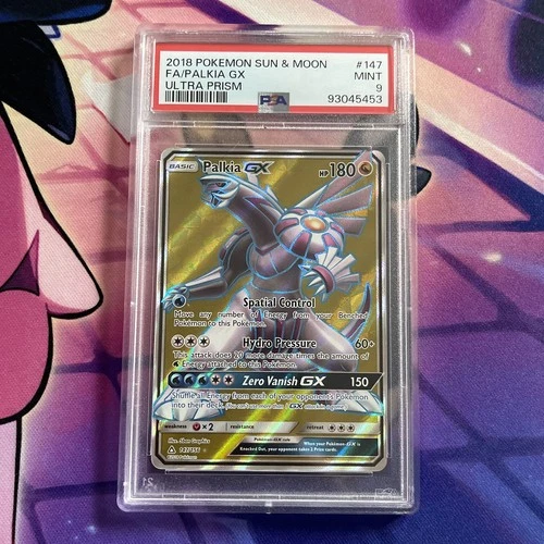 Pokémon Card | PSA 9 Palkia GX 147/156 Full Art Ultra Prism Sun & Moon 2018