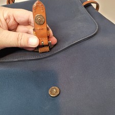 Dooney & Bourke Blue/BrownBackpack Style Bag W/COA  Sophisticated Style Dooney & Bourke Backpack Blue Bags & Handbags for Women for  main image 4