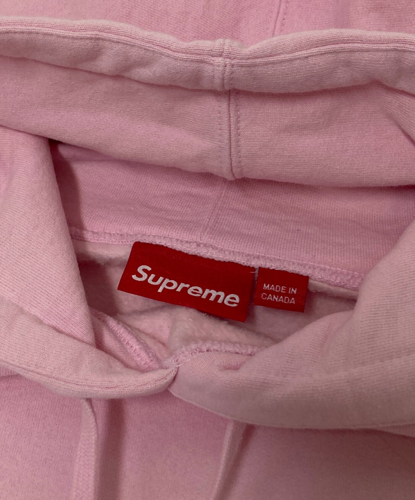 SUPREME SMALL BOX LOGO SWEATSHIRTS Size: XL Pink Men thumbnail 6