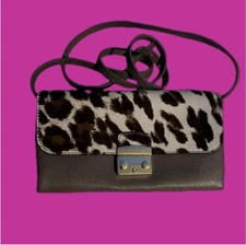 Furla Vintage Leather Crossbody Bag