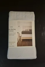 Threshold Twill OEKO-TEX Certified Box Spring Cover - Full Size