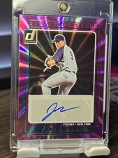 2025 Donruss Signature Series Purple Jack Wenninger Auto Autograph /49 Mets