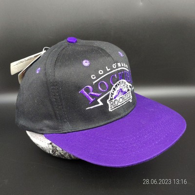 Vintage Snapback Cap MLB Colorado Rockies Pro One ~ Deadstock ~ neu ~ !! ENG !!