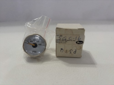 #ad Dwyer C 16 Pressure Gauge 0 4000 PSI 1” Dial NOS Made in USA $11.89