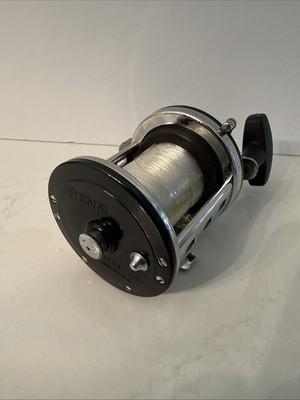 closed face fishing reels 20 pound line Modern Penn Jig Master 500 Fishing Reel Black Face, Salt Water, 20 Lbs New  Line