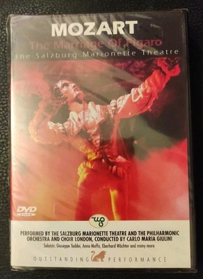 Mozart The Marriage Of Figaro The Salzburg Marionette Theatre DVD Ovp