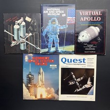 Space Book Lot of 5 NASA History Apollo Program Space Shuttle Air  Space Museum