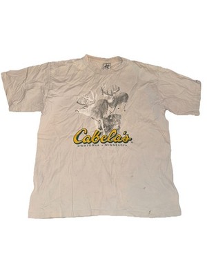 VTG Cabela s Deer Buck Minnesota Single Stitch T-Shirt