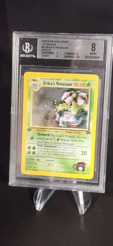 Erika's Venusaur 4/132 Gym Challenge Holo 1st Edition Pokémon BSG 8 Pop 23