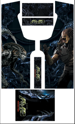 Stickers Alien legacy pour Pincab Pinball Flipper | UK Stickers Alien legacy pour Pincab Pinball Flipper | UK