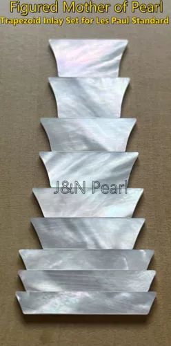 Mother of Pearl & Abalone Inlay Set for Gibson Les Paul Standard, 1.5-2mm Thick