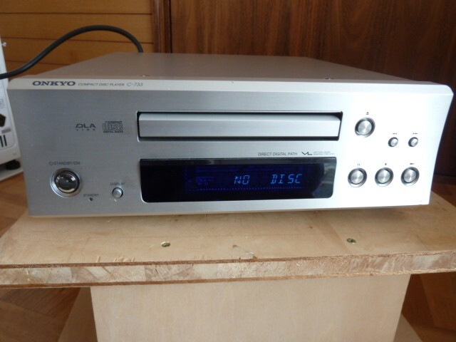 ONKYO　A-933 プリメインアンプONKYO CDプレイヤー（C-733） ONKYO C-733 CD CD-R player Audio Silver Good GP | eBay