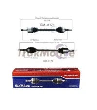 For Cadillac CTS 2003-2007 RWD Pair of Rear CV Axle Shafts SurTrack Set