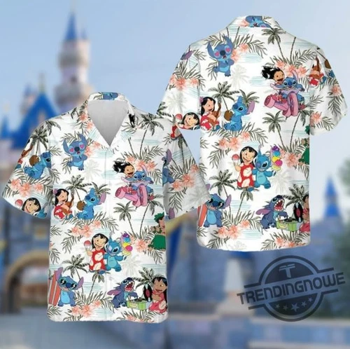 Stitch Hawaiian Shirt Lilo And Stitch Hawaiian Shirt