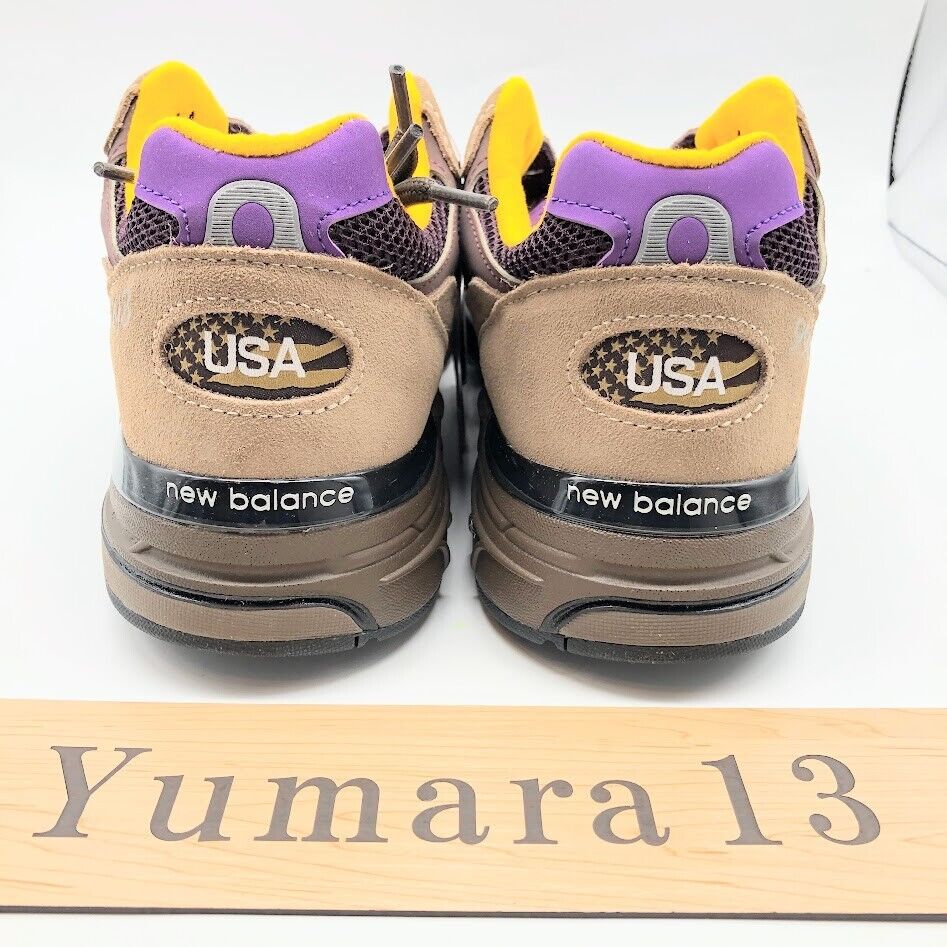 New Balance 993 Made in USA Mushroom Midnight Violet U993MU New Balance 993 Made in USA Mushroom Midnight Violet U993MU