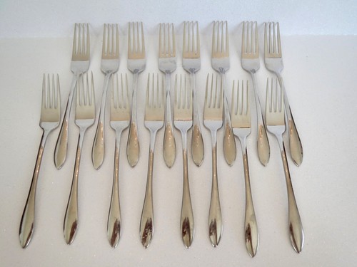 VINTAGE DANSK International Stainless FLATWARE 87 Piece SET Service for 16 - Picture 10 of 15