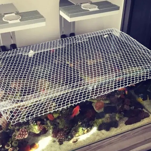 2 Pack Aquariengitter Netzabdeckung Für Terrarium Deckel Fischnetz - Bild 8 von 12