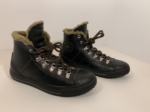 converse bota negro