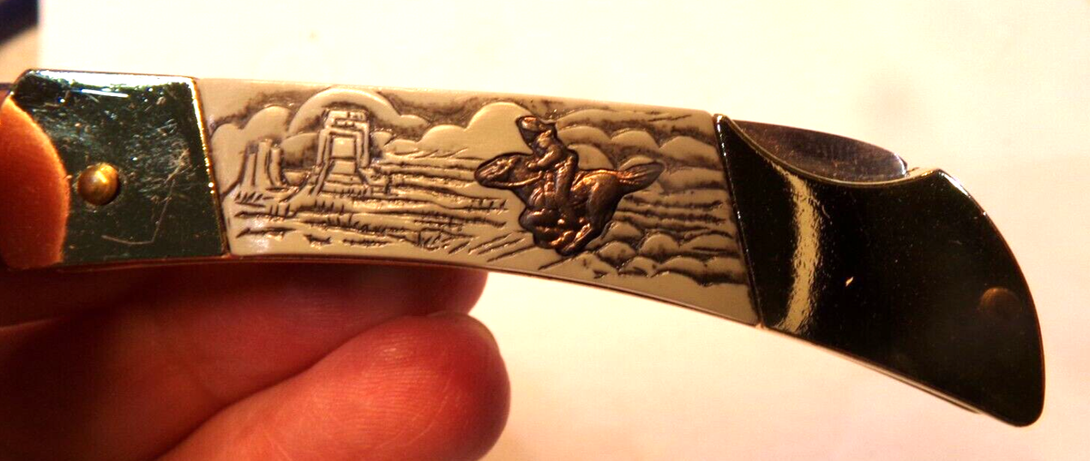 【アンティークバックル】ポニーエクスプレス □1976年ヴィンテージ□PONY EXPRESS ポニーエクスプレス