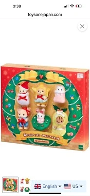 Calico Critters Sylvanian Families Baby Christmas Collection NEW US SELLER
