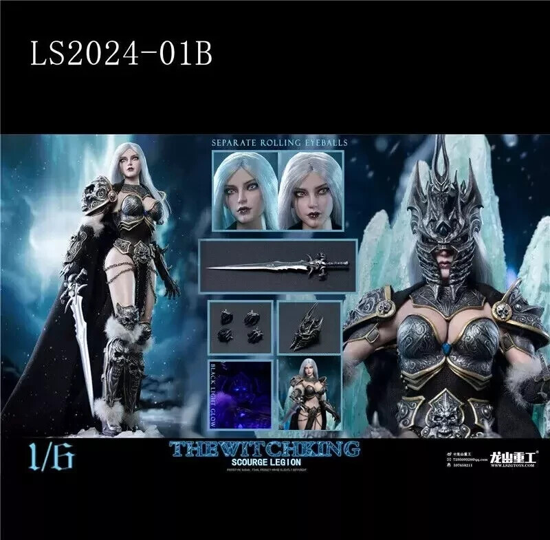 龍山重工 LS2024-01B フローズン リッチキングLich King1/6 Longshan Heavy Industry LS2024-01B 1/6 Lich King Regular Ver