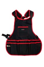 Professional 16 Pocket Tool Apron, Black Pack of 1 