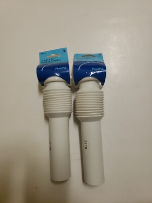 Lot Of 2 PlumbPak PP812-1 Flanged Tailpiece