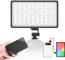 Moman MLX-RGB Dimmable Video Light 2500K-8500K CRI 96 For Camera DSLR Camcorder
