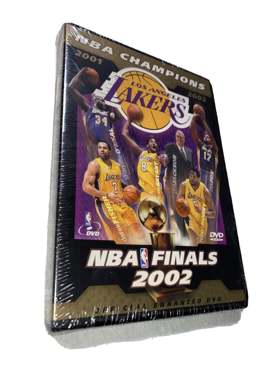 2001-2002 NBA Champions Los Angeles Lakers DVD Factory Sealed Kobe 2001-2002 NBA Champions Los Angeles Lakers DVD Factory Sealed Kobe