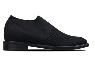 #ad CALTO Men#x27;s Invisible 2.4quot; Height Increasing Elevator Slip On Knitted Dress Shoe $99.99