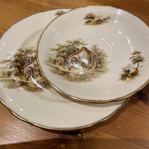 Alfred Meakin England “ The Rest” 7” Side Plate And Saucer Vintage