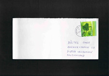 Eslovenia recibo "Skofja Loka - Salzbergen" realmente usado con marca EUROPA