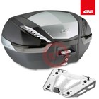 GIVI Set Top-Case Topcase V47NT Plaque SRA2109 Yamaha FJR 1300 2006-2020