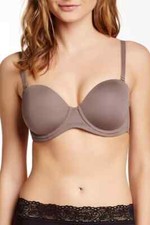 NWT Wacoal 854119 Red Carpet Strapless Bra Cappuccino Brown sz 32D
