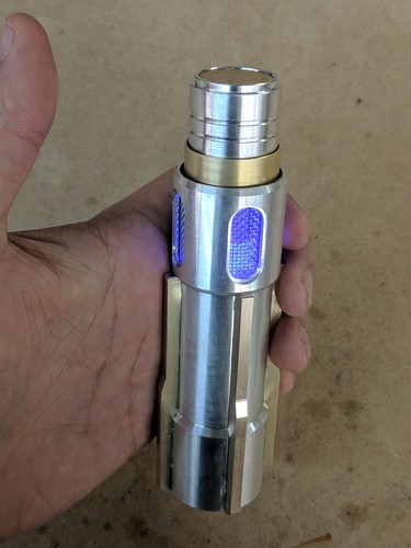 Solo hyperfuel coaxium vial or vial and case star wars prop replica - 第 20/21 張圖片