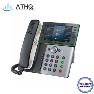 Plantronics Poly Edge E550 IP Phone PSU NA Bluetooth 2200-87050-001