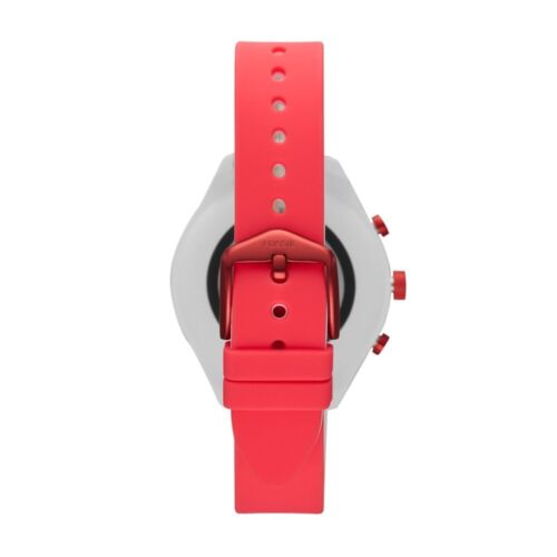 Fossil Women's Digital Wristwatch smart Display and Silicone Strap, FTW6027 - Picture 2 of 7