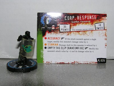 Horrorclix The Lab #035 Corp. Response