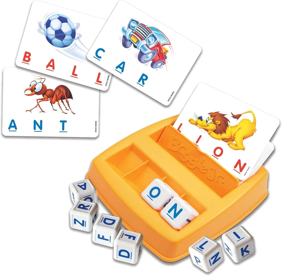 BOGGLE JR - Preschool Word Learning Picture Alphabet Game - Kids Ages 3 + - Image 3 of 4