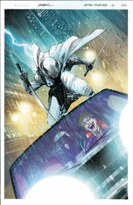 BATMAN INCORPORATED #10 VARIANT CVR B MICHELE BANDINI CARD STOCK VARIANT DC COMI