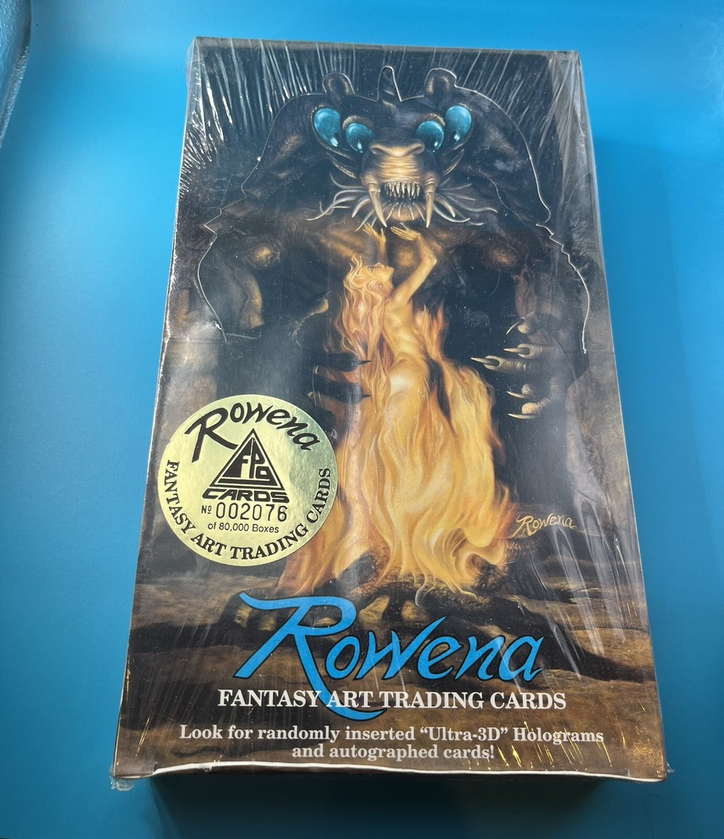 海外製ROWENA FANTASY ART TRADING CARDヴィンテージ 1993 Rowena Fantasy Art Trading Cards (Box Of 360 Cards) New
