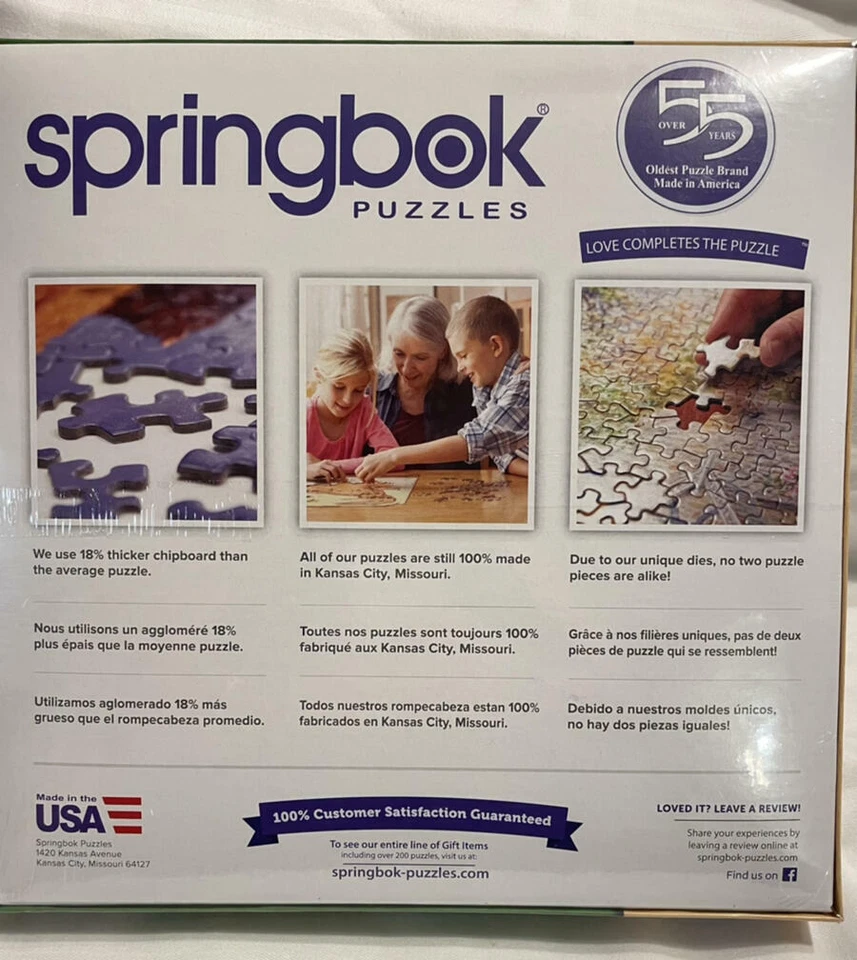 MOUNTAIN EXPRESS Train Springbok Puzzle 1000 pc Kevin Daniel Art NEW SEALED - Image 3 of 4